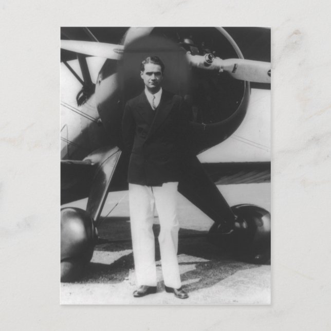 Postal Howard Hughes Postcard (Anverso)