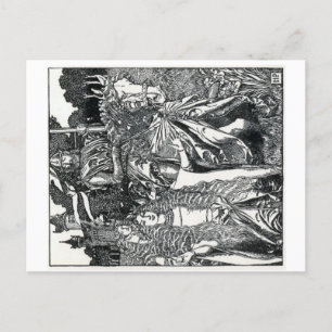 Postal Howard Pyles "King Arthur"