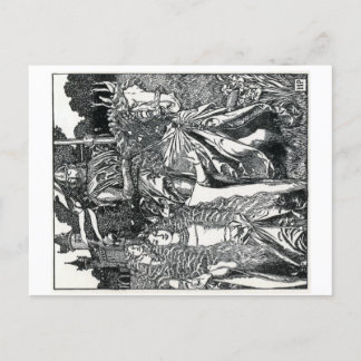 Postal Howard Pyles "King Arthur"