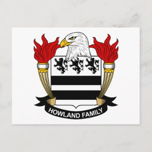 Postal Howland Family Crest