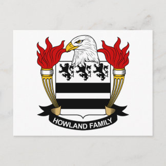 Postal Howland Family Crest