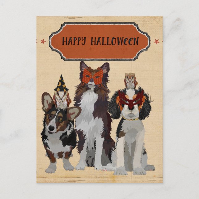 Postal HOWLLOWEEN Postcard (Anverso)