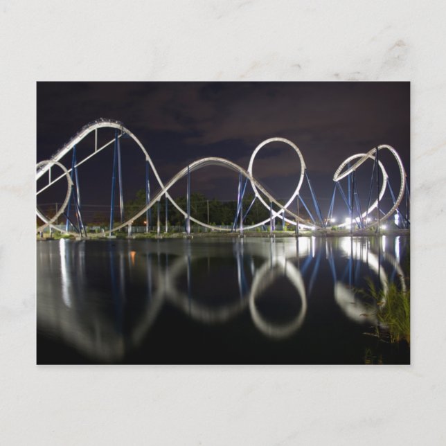 Postal "HRP Roller Coaster" (Anverso)