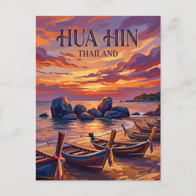 Postal Hua Hin Tailandia (Anverso)