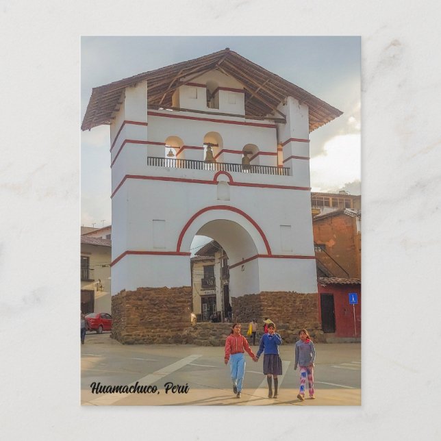 Postal Huamachuco, Perú (Anverso)