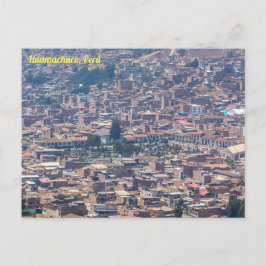 Postal Huamachuco, Perú, City View