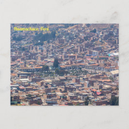 Postal Huamachuco, Perú, City View
