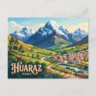 Postal Huaraz Perú