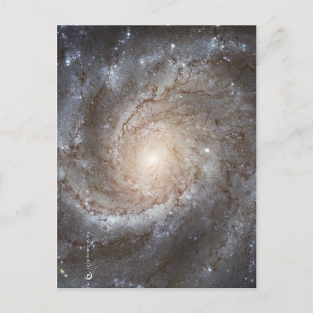 Postal Hubble Galactic Image sobre los productos cotidian (Anverso)