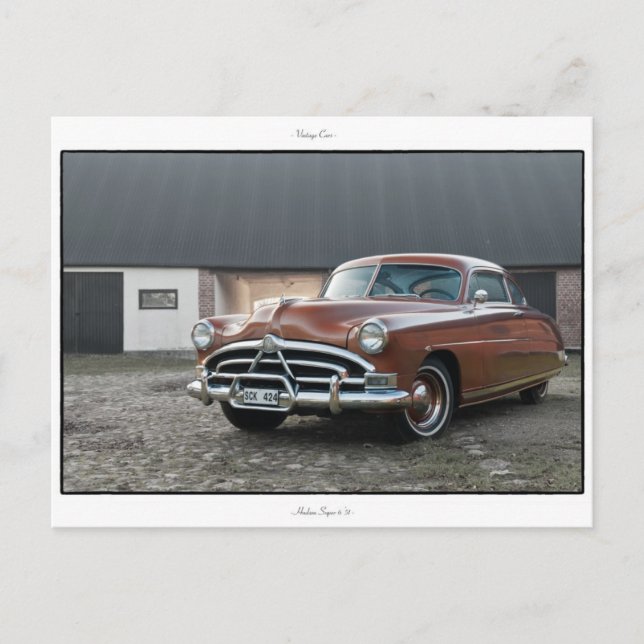 Postal Hudson Super 6 '51 (Anverso)