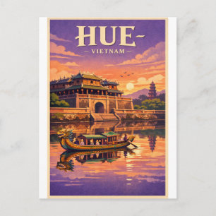 Postal Hue Antigua Capital, Vietnam viaje