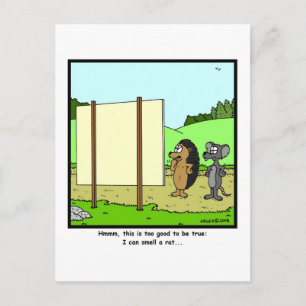 Postal Huele a rata: Personalizado de rata