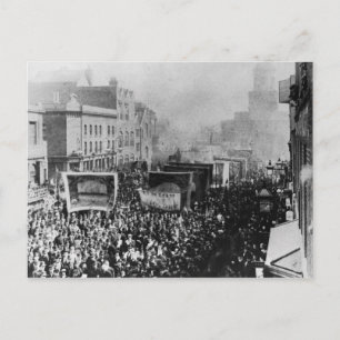 Postal Huelga de ganado londinense, 1889