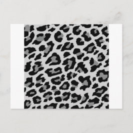 Postal huella de leopardo