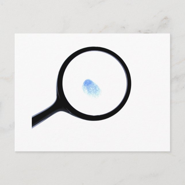 Postal Huella digital CSI (Anverso)