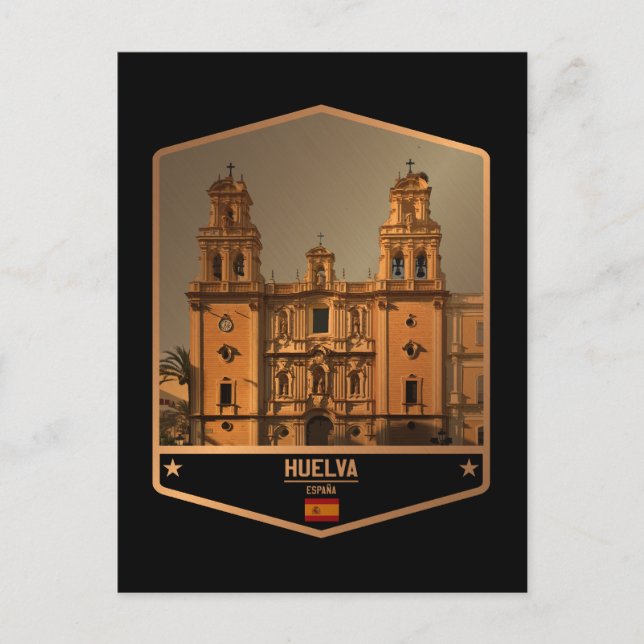Postal Huelva (Anverso)