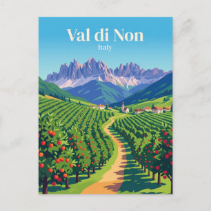 Postal Huertos de Manzanas de Val di Non Italia