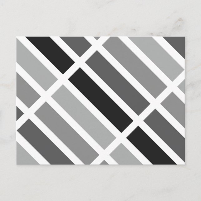 Postal Hues de gris plateado (Anverso)