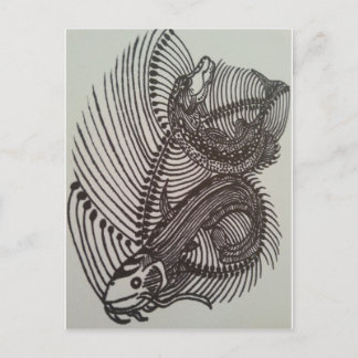 Postal Huesos de peces