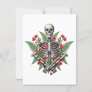 Postal Huesos y botánica