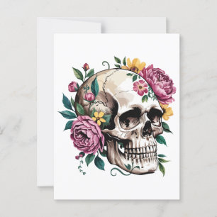 Postal Huesos y botánica