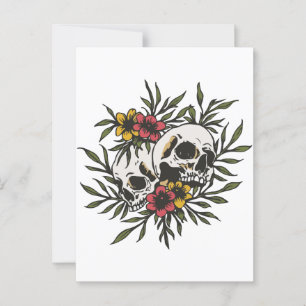 Postal Huesos y botánica