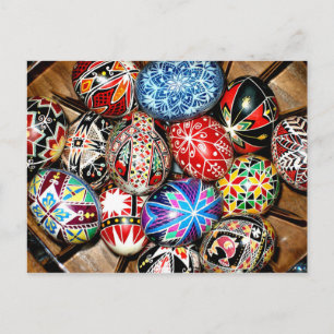Postal Huevo ucraniano de Pascua
