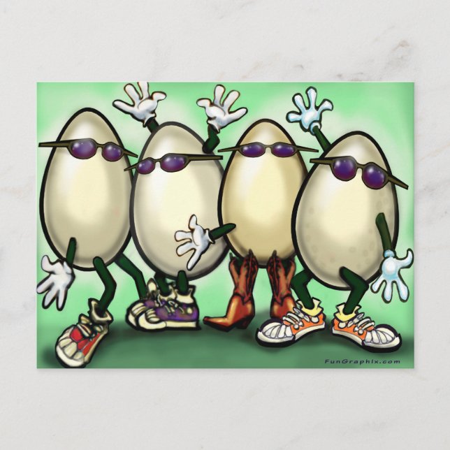 Postal Huevos (Anverso)