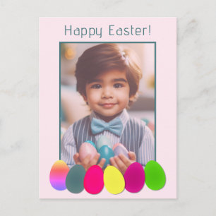 Postal Huevos de Fun Personalizado con Fotos de Huevos Fe