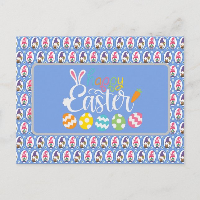Postal Huevos felices de Pascua (Anverso)