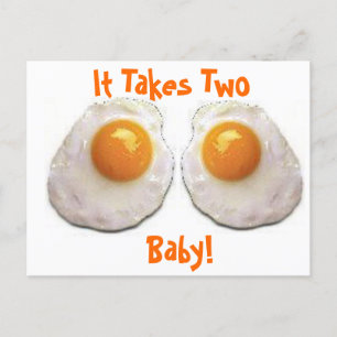 Postal Huevos fritos