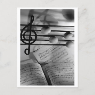 Postal Huevos musicales