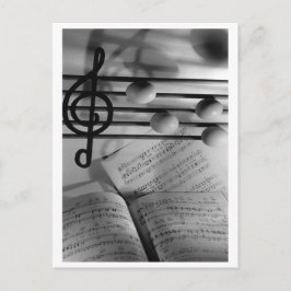 Postal Huevos musicales