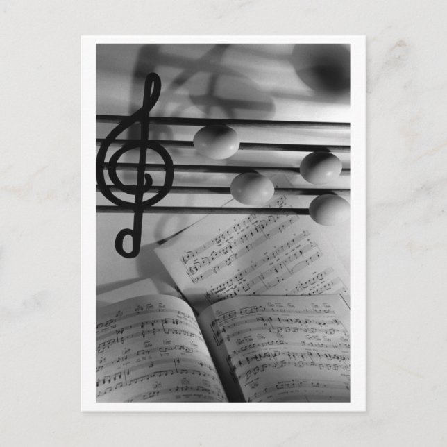 Postal Huevos musicales (Anverso)
