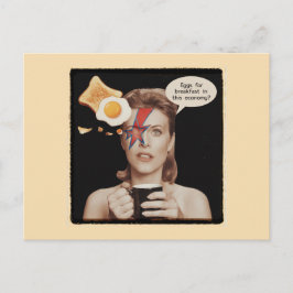 Postal Huevos Retro Surrealistas Para Desayunar, En esta 