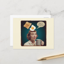 Huevos surrealistas para el desayuno, en esta econ