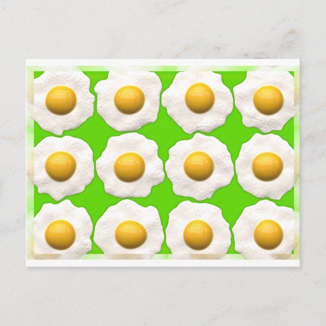 Postal huevos verdes (Anverso)