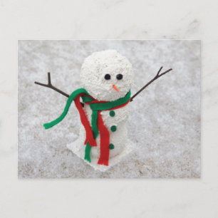 Postal Hug Me Snowman