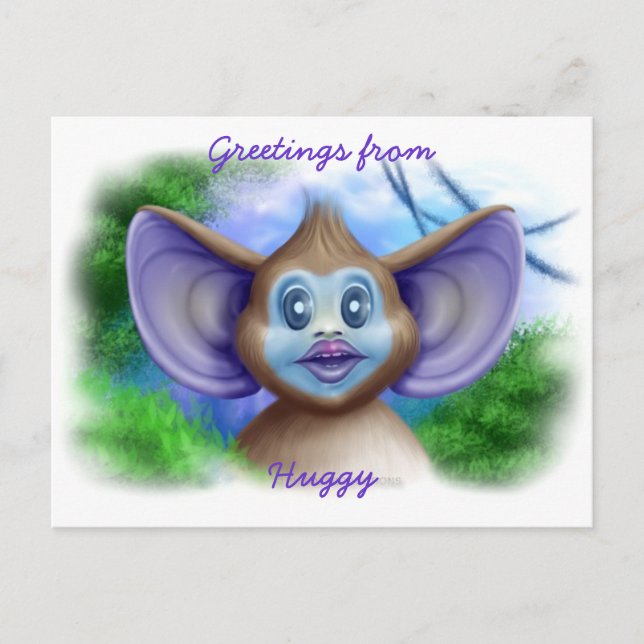 Postal Huggy (Anverso)
