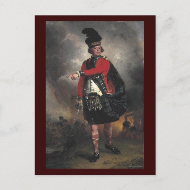 Postal Hugh Montgomerie (Anverso)