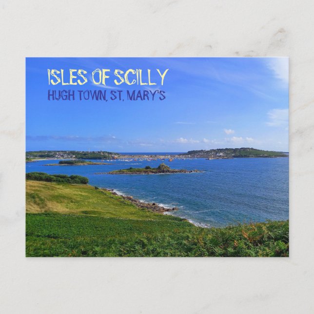 Postal Hugh Town - St. Mary's - Isles Of Scilly (Anverso)