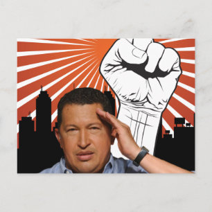 Postal Hugo Chávez - Estilo Hugo Saludos