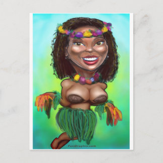 Postal Hula Dancer