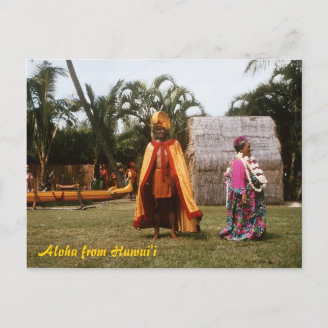 Postal Hula Show (Anverso)