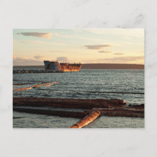 Postal Hulk de agua bruta