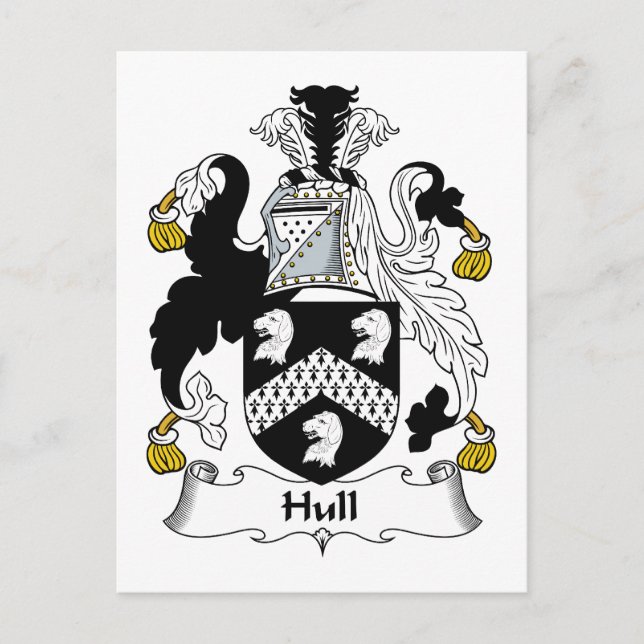 Postal Hull Family Crest (Anverso)