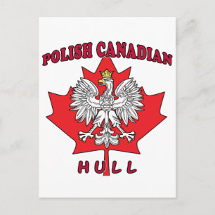 Postal Hull Poland Canadian Leaf