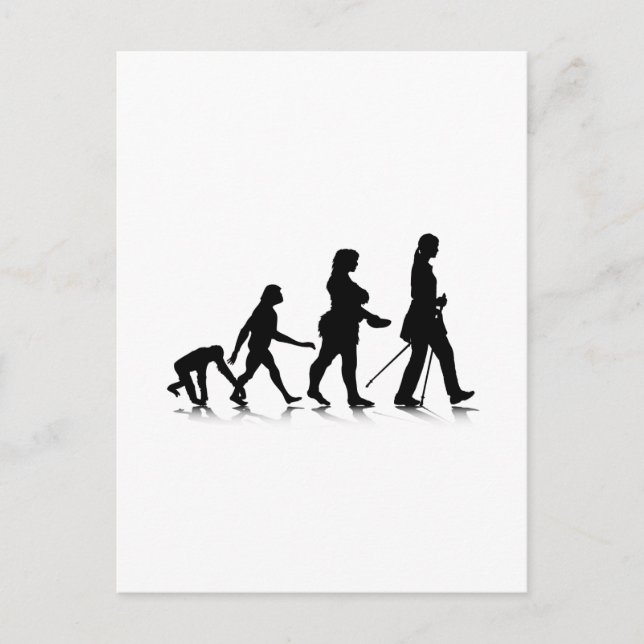 Postal Human Evolution_8 (Anverso)