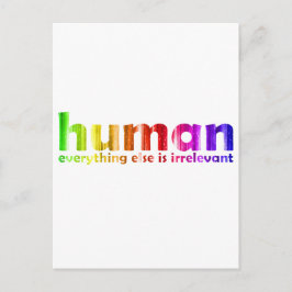 Postal Humano - Todo lo demás es irrelevante