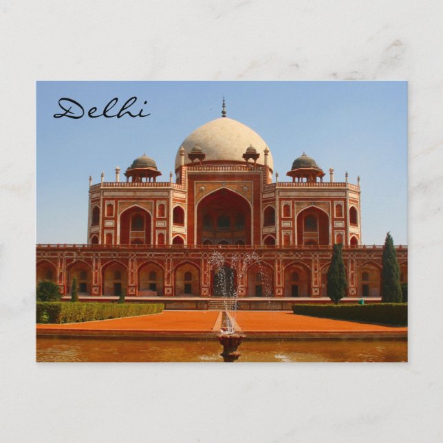 Postal humayun delhi (Anverso)